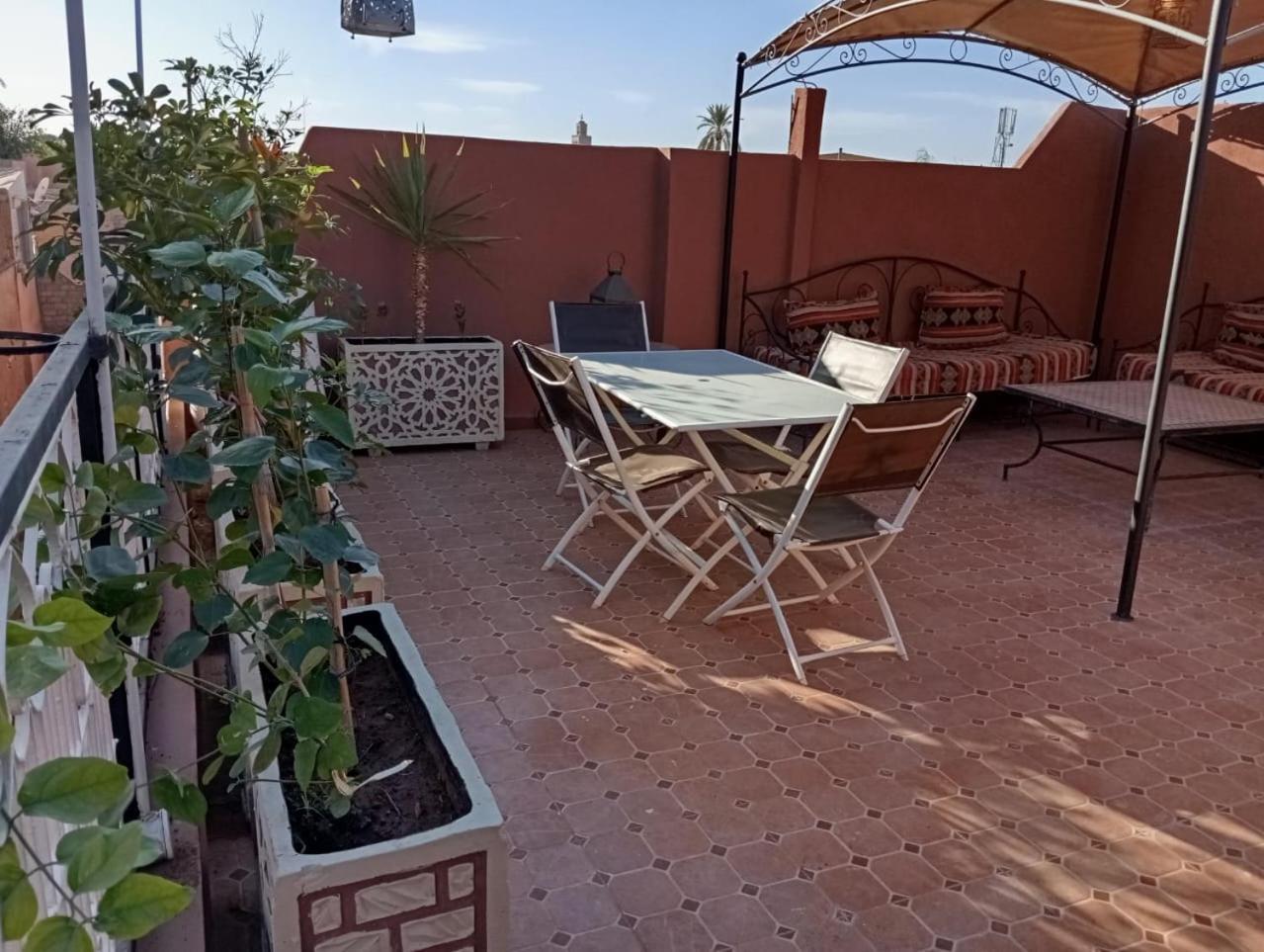 Appartement Bahia Jame El Fna Marrakesh Exteriör bild